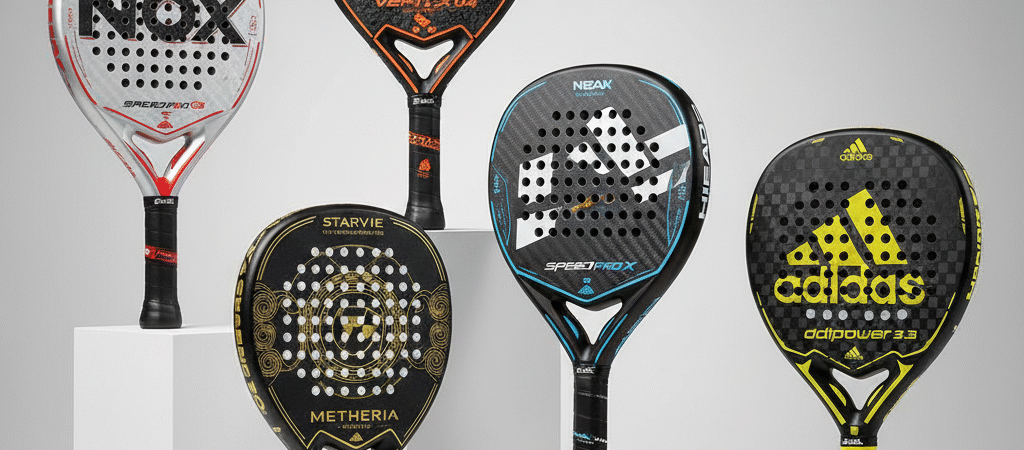 Clasificación de las 5 Mejores Palas de Pádel Calidad-Precio en 2025